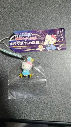 東京限定 ハローキティ 隅田川バージョン 根付け ストラップ 2009年