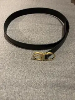 Salvatore Ferragamo ガンチーニ レザーベルト ブラックのサムネイル