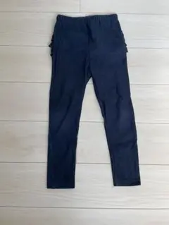 anyFAMフリル付きダークブルーボトムス 120サイズ