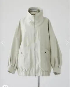 RIM.ARK W-zip stand collar JK ライトグレーのサムネイル