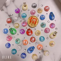 ネイルパーツ⭐︎nailチョコ　mチョコ