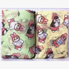 モフサンド エコバッグ ２種セット 総柄デザイン ☆★