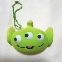 ディズニー リトルグリーンメン スクイーズ キーホルダー