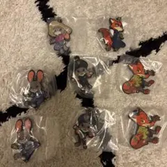 ズートピア　でふぉラバ！　ガチャガチャ 8個セット