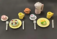 シルバニアファミリー ミニチュア 食事セット 14点
