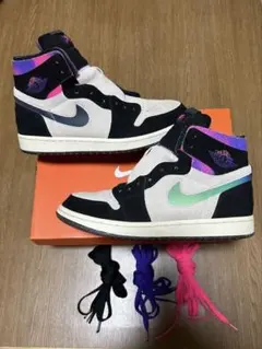 【中古美品】Nike × psg エアジョーダン1 ハイ ズーム コンフォート