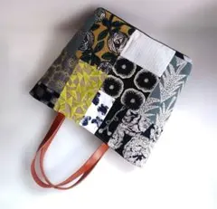 ミナペルホネン　パッチワーク☓Junglerelief　トートバッグ