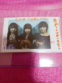 芦*ま様 ≒JOY 直筆サイン入りチェキ 江角怜音 天野香乃愛 市原愛弓 ニアジ