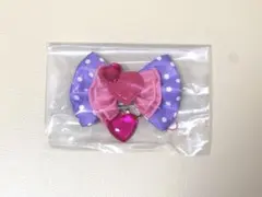 ③ミニーのファンダーランド ミニパル　キーチェーン　紫　デイジー