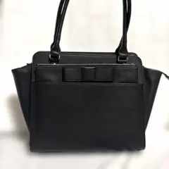 AOKI LES MUES 取外し可能リボンポーチ付 2WAY ビジネスバッグ黒