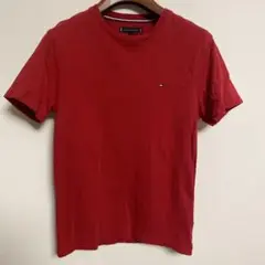 TOMMY HILFIGERトミーヒルフィガー レッド Tシャツ S