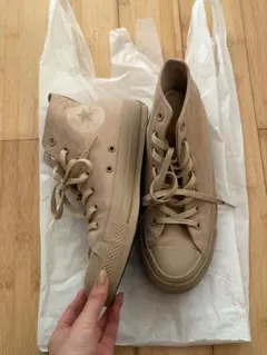 CONVERSE コンバース　オールスター ハイカット ベージュ emmiコラボ