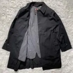 美品 VAN JACKET ステンカラーコート サイズ95 ブラック ライナー付