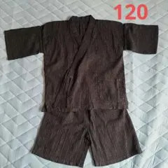 甚平 ブラック 120cm