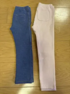 ユニクロ　レギンス　110センチ　10分丈