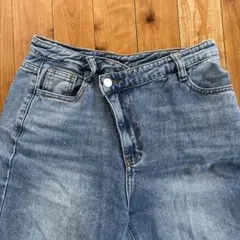 MOTF ワイドレッグデニムパンツ Sサイズ