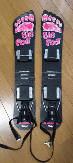 【クナイスル ピンク】ビッグフット 65cm バッグ付き！コレクタースキー クナイスル ピンク】ビッグフット 65cm バッグ付き！コレクター