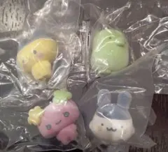 カプセルフロッキーズ　たまごっち　セミコンプ　4種類