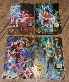 スーパードラゴンボールヒーローズ 孫悟空 4枚セットのサムネイル