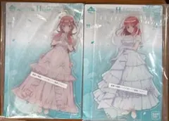 一番くじ 五等分の花嫁 H賞 ビッグアクリルスタンド 中野二乃 中野五月