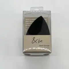 【新品未開封】&be メイク　ブラックスポンジのサムネイル