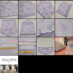 ◇星座&ユニコーン＊ラベンダーミックス系◇防災頭巾カバー＊背もたれ