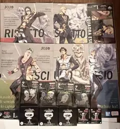 一番くじ　ジョジョの奇妙な冒険ヒットマンチームI賞　L賞　K賞　J賞15点セット