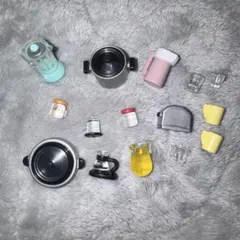 シルバニアファミリー ミニチュアキッチンセット　キッチン　ミキサー