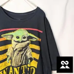 STAR WARS　Tシャツ　オーバーサイズ　ベビーヨーダ　黒