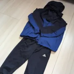 adidas ジャージ 上下セット 140cm ネイビー