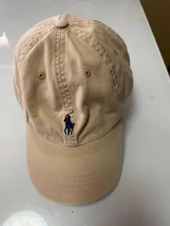 POLO RALPHLAUREN ベージュキャップ ポロラルフローレン59cm - メルカリ