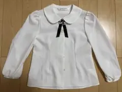 CHOPIN deux 丸襟 白ブラウス 110cm