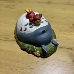希少 となりのトトロ　めいちゃん　オルゴール　陶器製 レア ジブリ ジオラマ