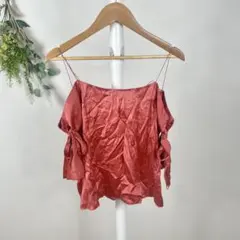T1389 ジルスチュアート　オフショル　オレンジ　S 春夏　セール　お買い得のサムネイル