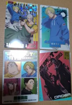 SAKAMOTO DAYS カード 4枚セット
