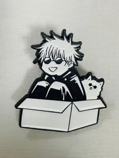 新品 ピンズ 五条悟 ピンバッジ 呪術廻戦 サングラス 箱入り 猫