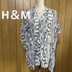 H & M DIVIDCD 二重に楽しめるブラウス　トップスのサムネイル
