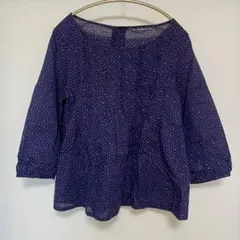 ジェイスローアン　水玉　ドットシャツ　J.sloane