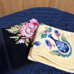 FEILER花柄タオルハンカチ2枚セット