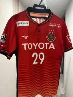 Jリーグ25周年記念ユニフォーム、名古屋グランパス(ランゲラック) 背