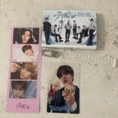 Stray Kids スンミン グッズ 4点セット キーホルダー カード メモ帳