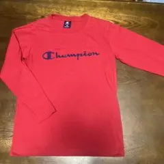 Champion 長袖カットソー 160 レッド