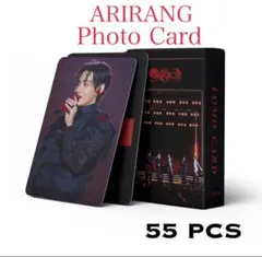BTS ARIRANG 光化門 レーザーフォトカード ロモカード 　55枚入