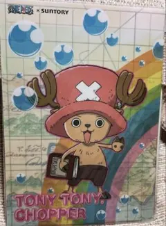 【非売品】サントリー×ワンピース　 チョッパーA4クリアファイル　5枚セット