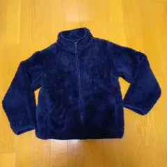 ネイビー フリースジャケット