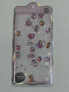 ボンボンドロップシール オーロラ うさぎ 使いかけ