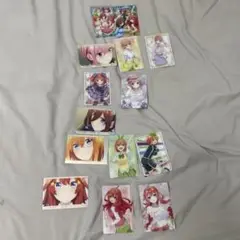 五等分の花嫁 キャラクターカード 15枚セット