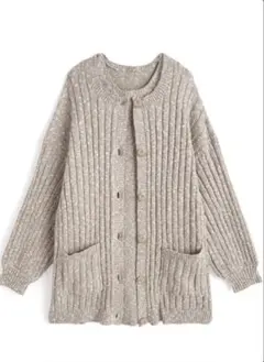 GLRニットカーディガン×ノースリーブミニワンピースセットアップ[ru1315]