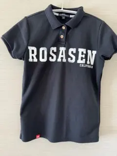 ロサーセン ゴルフウェア黒 ポロシャツ レディースのサムネイル