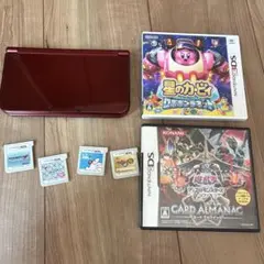 New Nintendo 3DS LL 赤 ゲームソフト付き